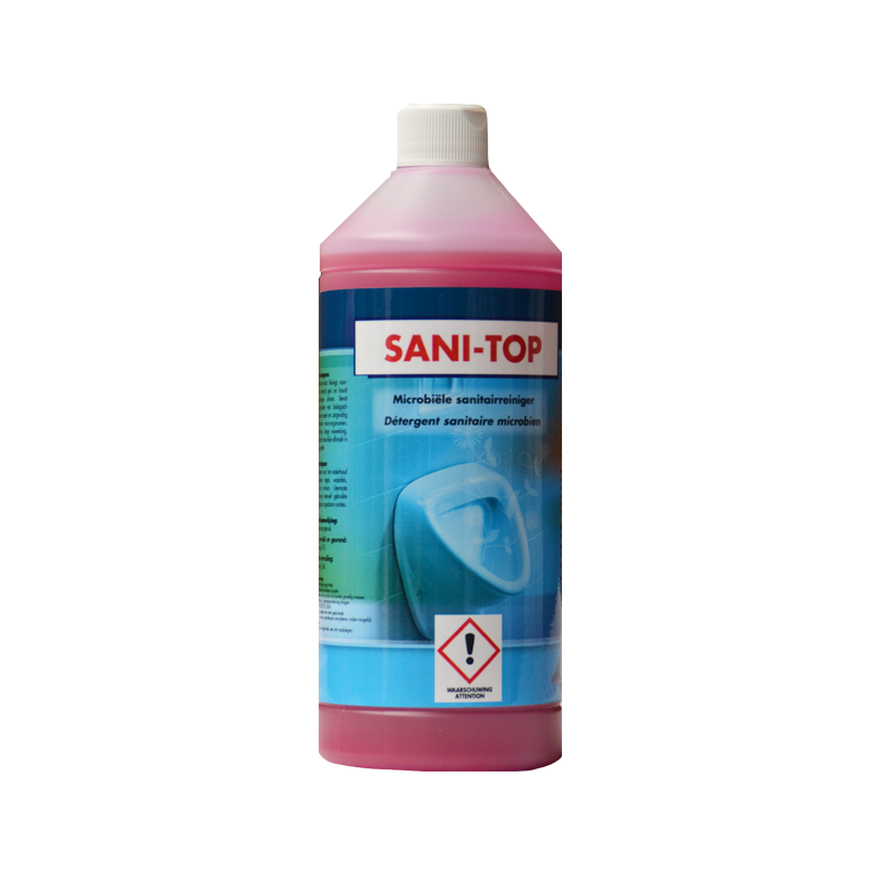 kloof papier web Sani Top organische sanitair reiniger | QSP Producten